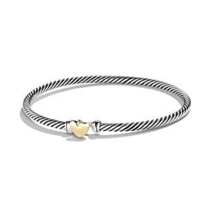 David Yurman Cable Heart Bracelet